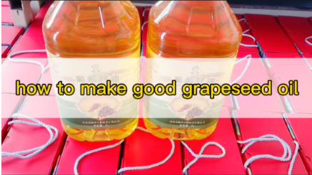 How to make good grapeseed oil?